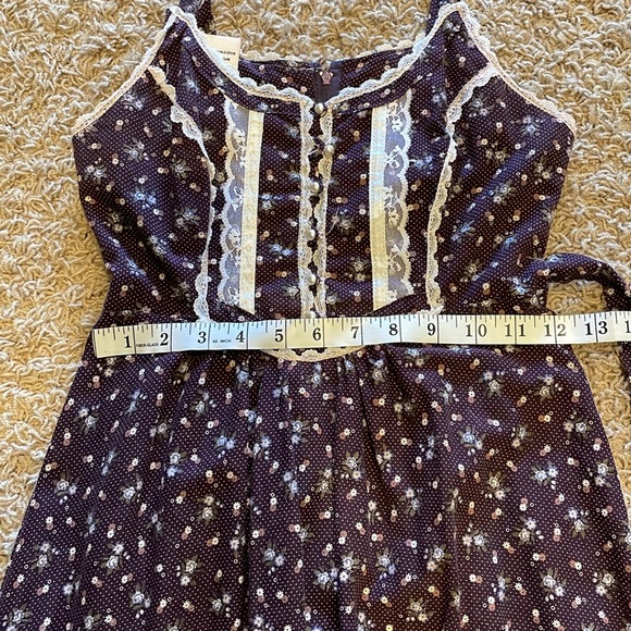 Gunne sax plum maxi dress size 5 - Picture 5 of 6